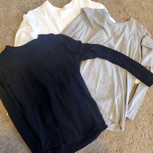 Three Long Sleeve Fresh Clean Tees T-shirts